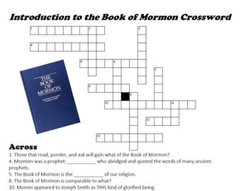 Introductory Pages of Book of Mormon Handouts