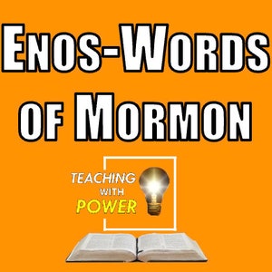 Enos, Jarom, Omni, Words of Mormon Slides Handouts zdjęcie 1