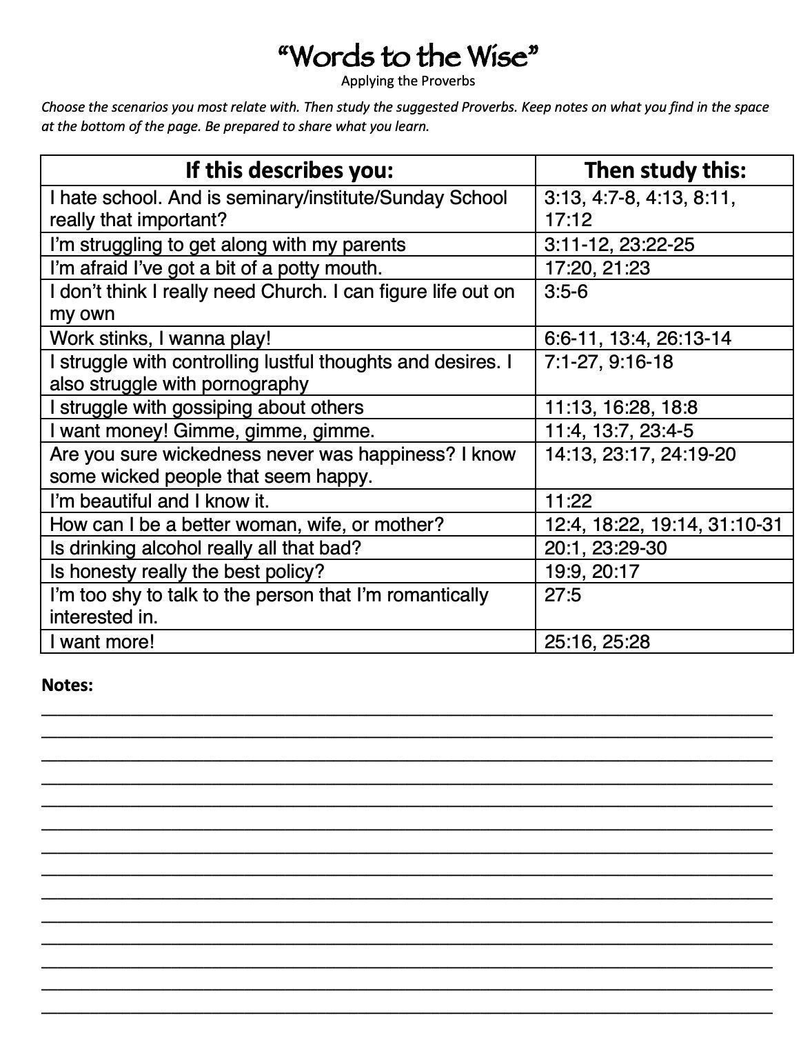 proverbs-ecclesiastes-handouts-etsy