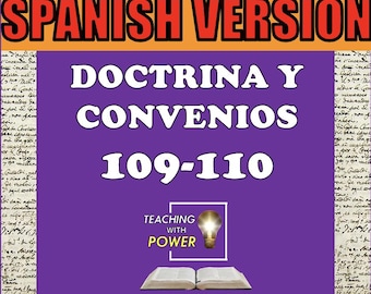 Doctrina y Convenios 109-110 Diapositivas + Folletos (SPANISH VERSION)