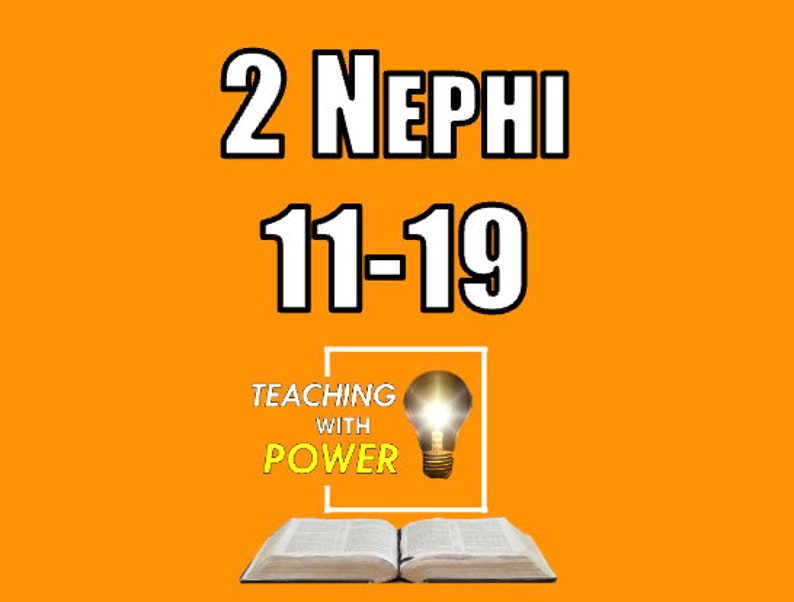 2 Nephi 11-19 Slides Handouts image 1