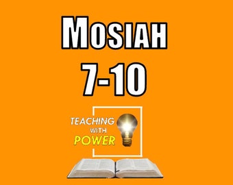 Mosiah 7-10 Dia's + hand-outs