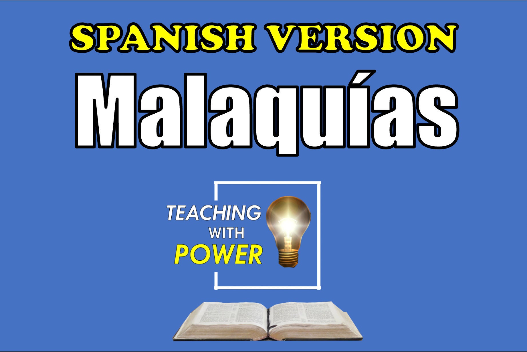 Malaquías Diapositivas + Folletos (SPANISH VERSION)