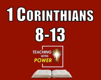 1 Corinthiens 8-13 Diapositives + Documents à distribuer