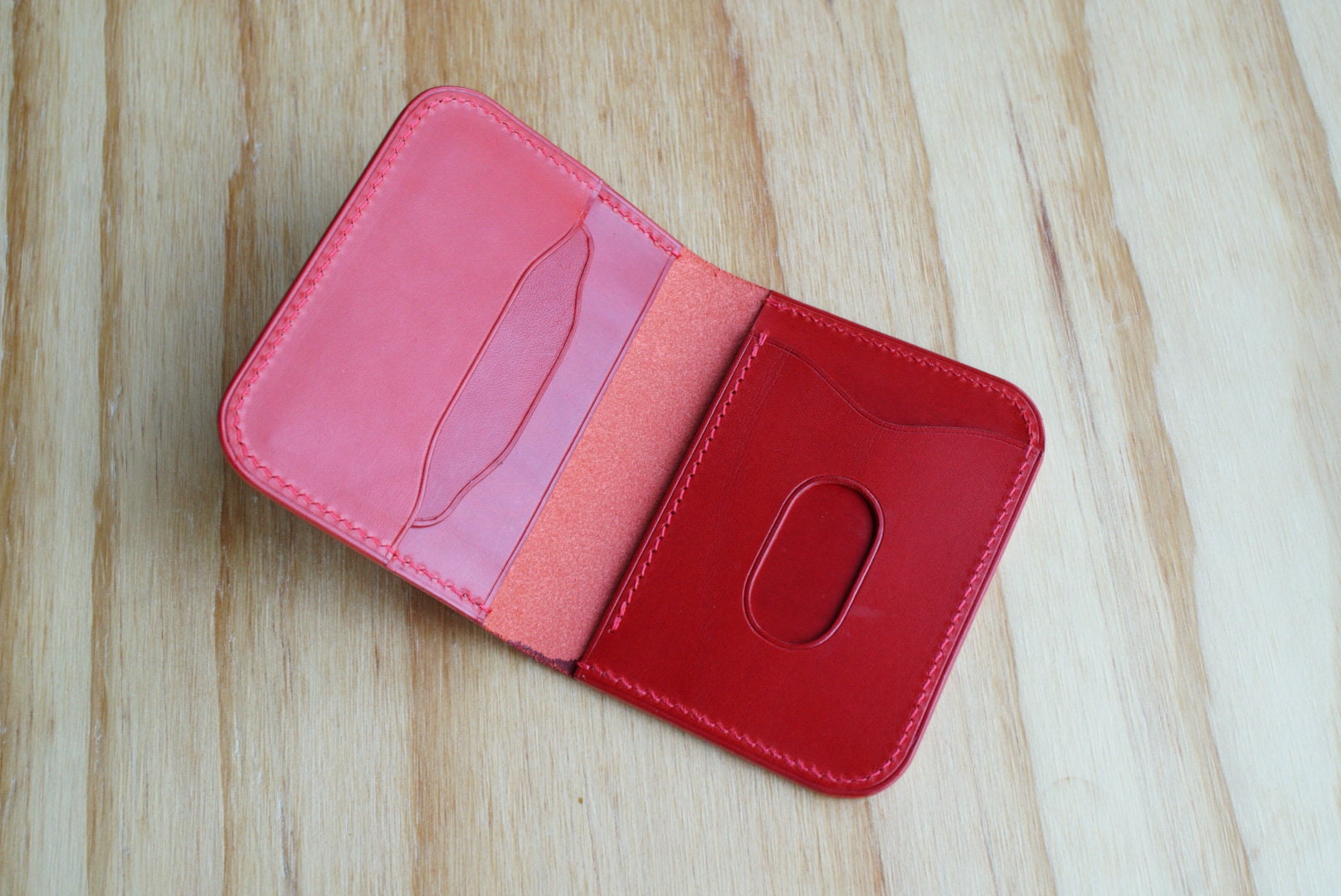 Card Pass Leather Wallet Pattern Etsy