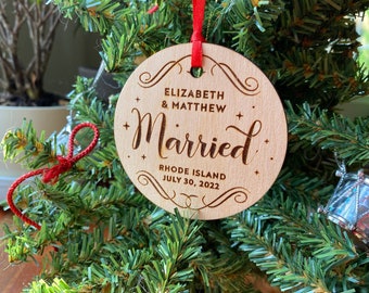 Married 2021 Ornament