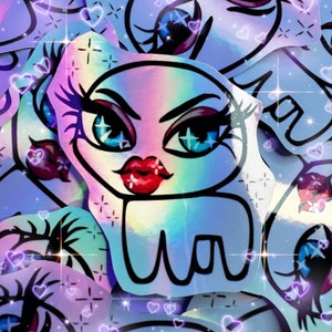 Yassified Autism creature sticker
