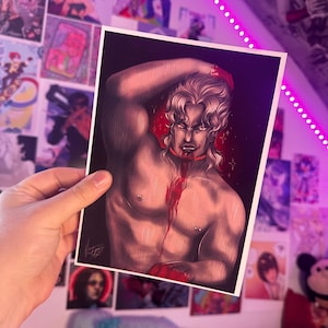 Jo Family Dio Vampire A5 Print