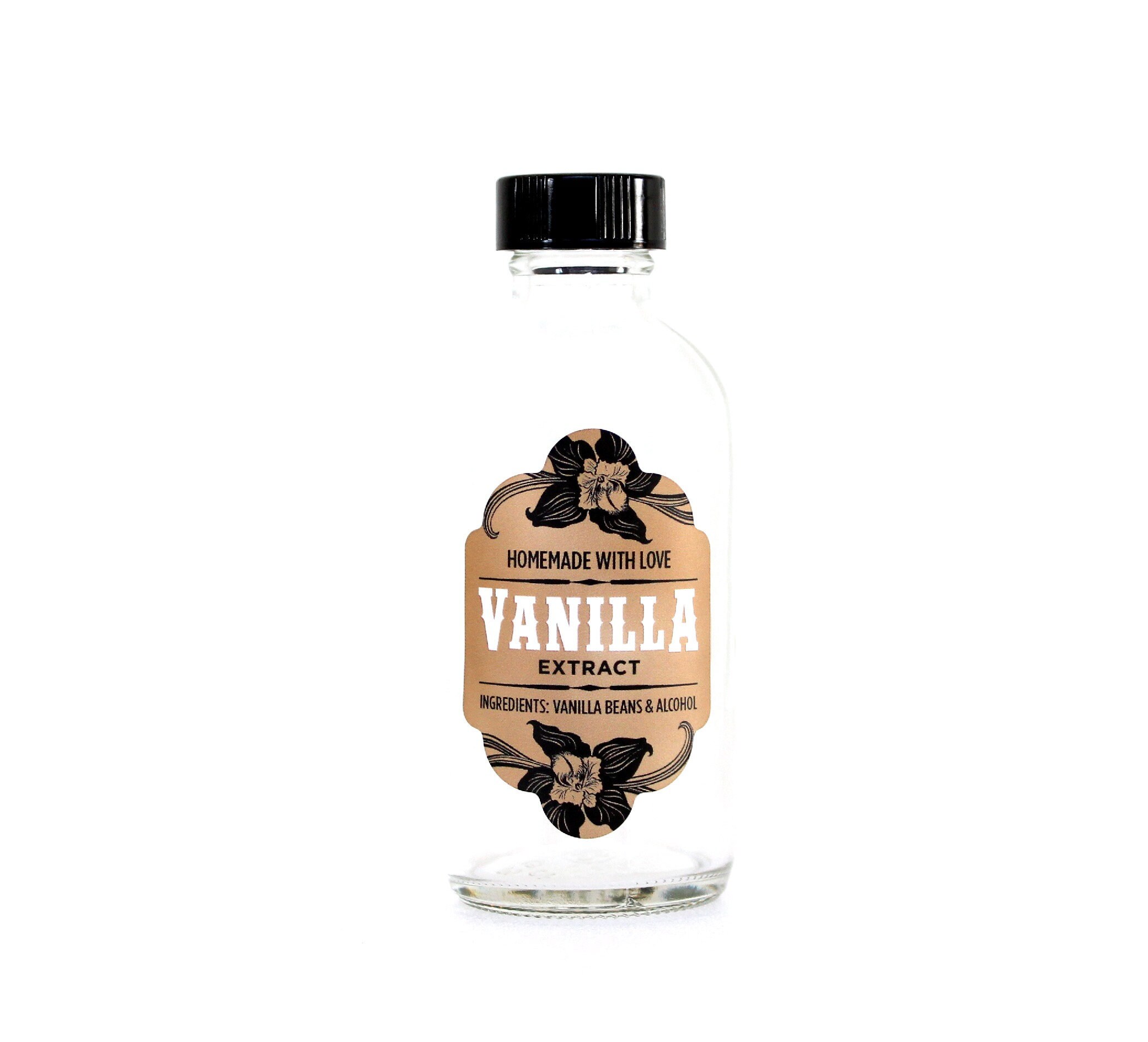 Vanilla Extract Labels for bottle 4oz or larger 1.8 x 2.5 Etsy