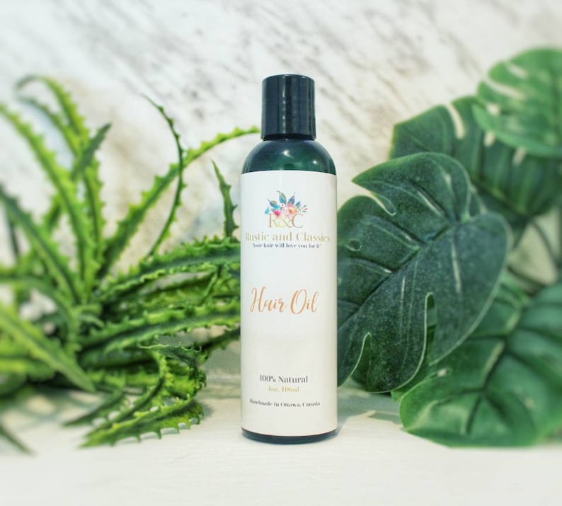 Nourishing All Natural Hair Oil 4oz. Herbal Oil Organic Hair Etsy Canada
