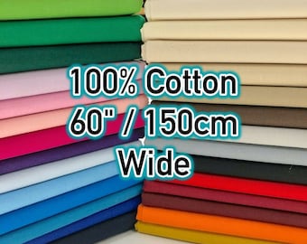 FREE P /& P Canvas Fabric White 150cm wide