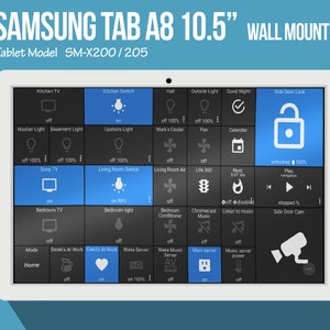 Tablet-Halterung-Samsung Galaxy Tab A inkl.TabPrint Curve