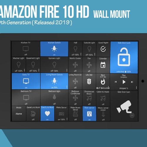 Amazon Fire HD 10 Tablet Wall Mount 9th Generation Etsy