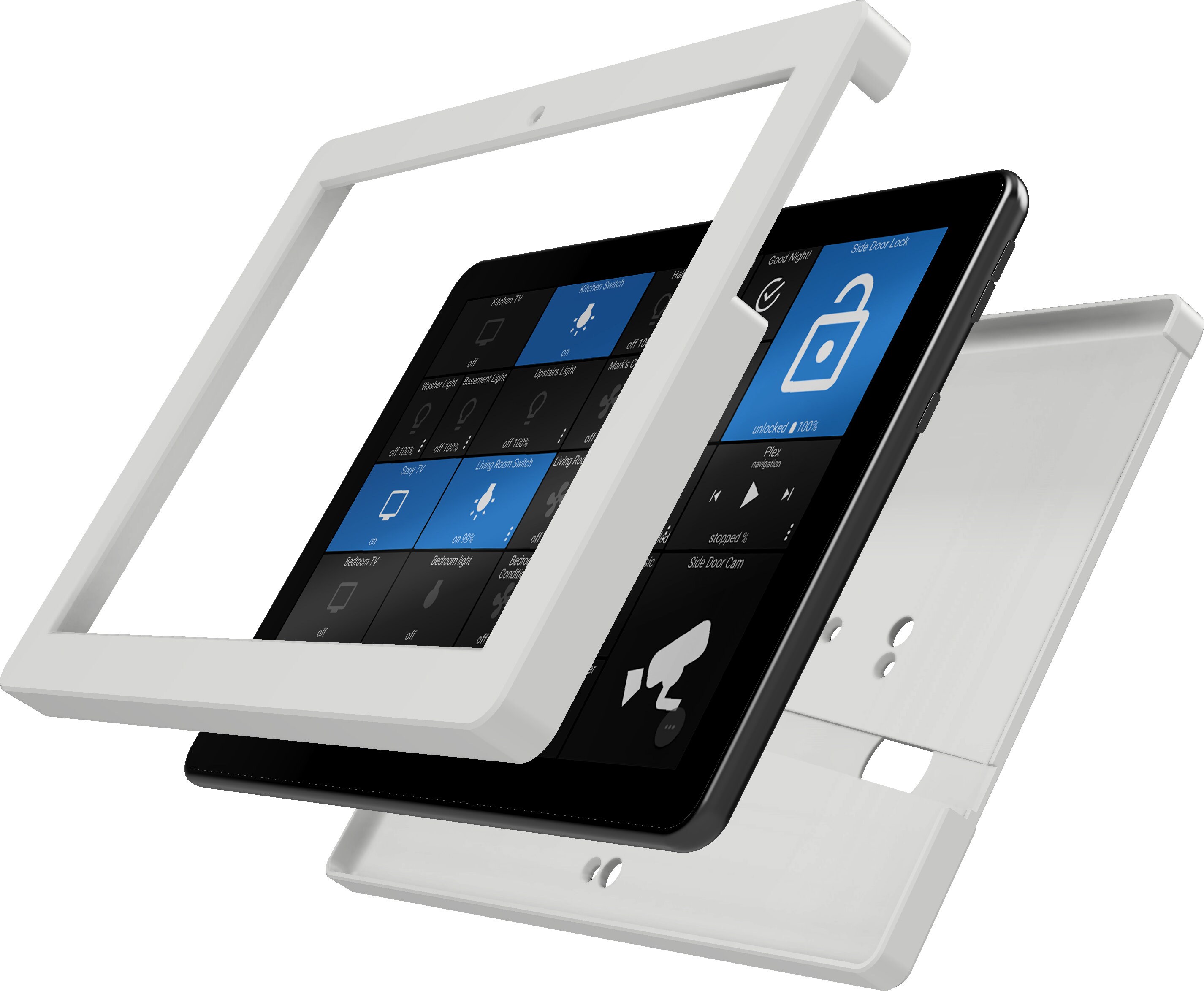 Fire HD 10 & Plus 10.1 Tablet Wall Mount with Integrated Etsy