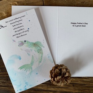 Watercolor Greeting Cards, Father&#39;s Day Card