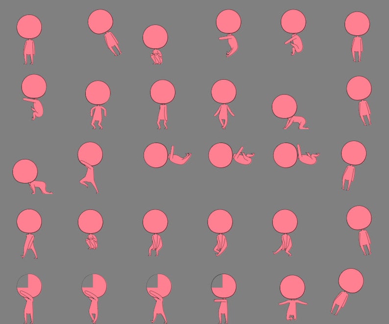 Shimeji Base 1 46 Set basic 2022 Update Etsy