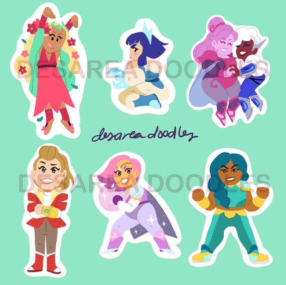 She Ra Sticker Pk New Adora Glimmer Bow Scorpia Catra Double Etsy She Ra Sticker Pk New Adora Glimmer Bow Scorpia Catra Double Etsy