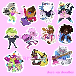 KIPO Cute Sticker Set Kipo Benson Wolf