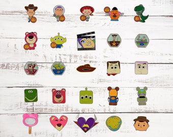 Toy Story Themed 5 Disney Park Trading Pins Set ~ Randomly Assorted ~ Brand New