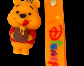 ディズニー プーさんと仲間たち テーマ キーホルダー キャラクター