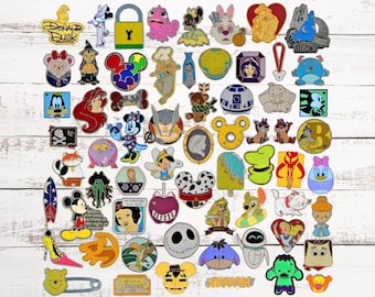 15 Disney Trading Pins Assorted Pin Lot ~ Brand New Pins ~ No Doubles ~ Tradable