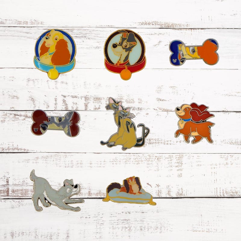 Lady and the Tramp Pin Etsy