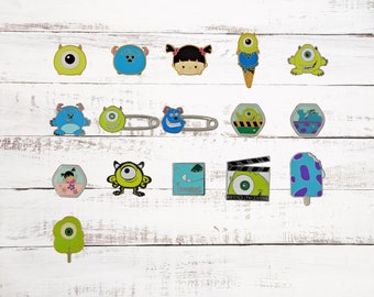 Monsters Inc. / University 5 Disney Trading Pins ~ Randomly Assorted ~ Brand New