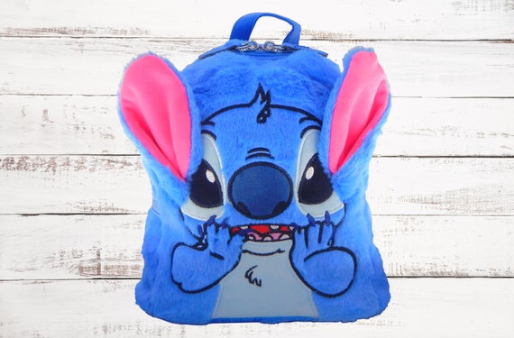 スティッチ ディズニー スモール ブルー バックパックと 100 個の