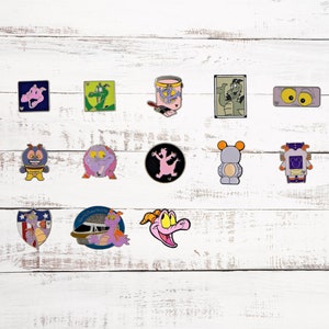 Figment Themed 5 Disney Park Trading Pins Set ~ Randomly Assorted ~ Brand New