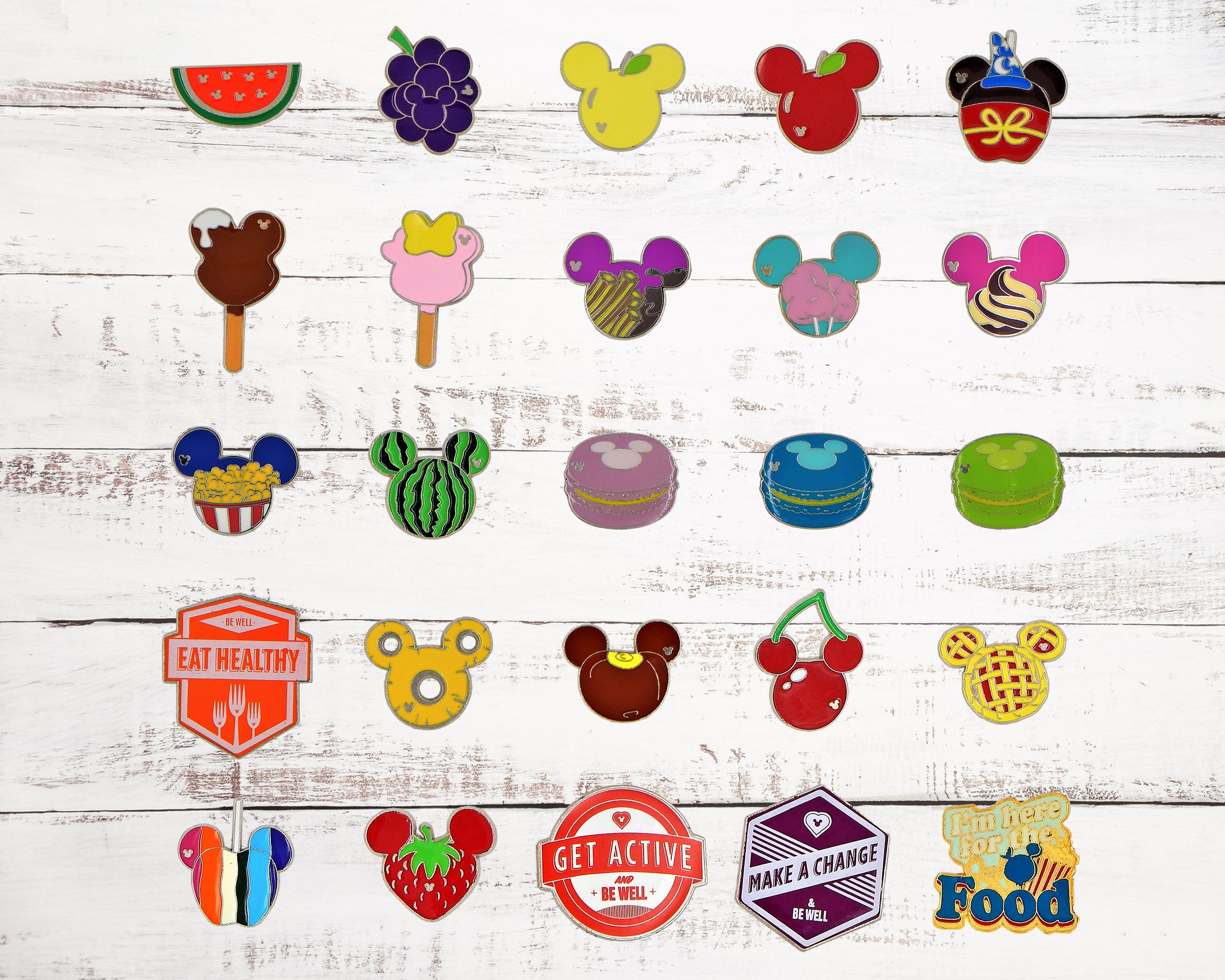 ディズニーワールド ピンバッジセット（5個）Disney World Pins