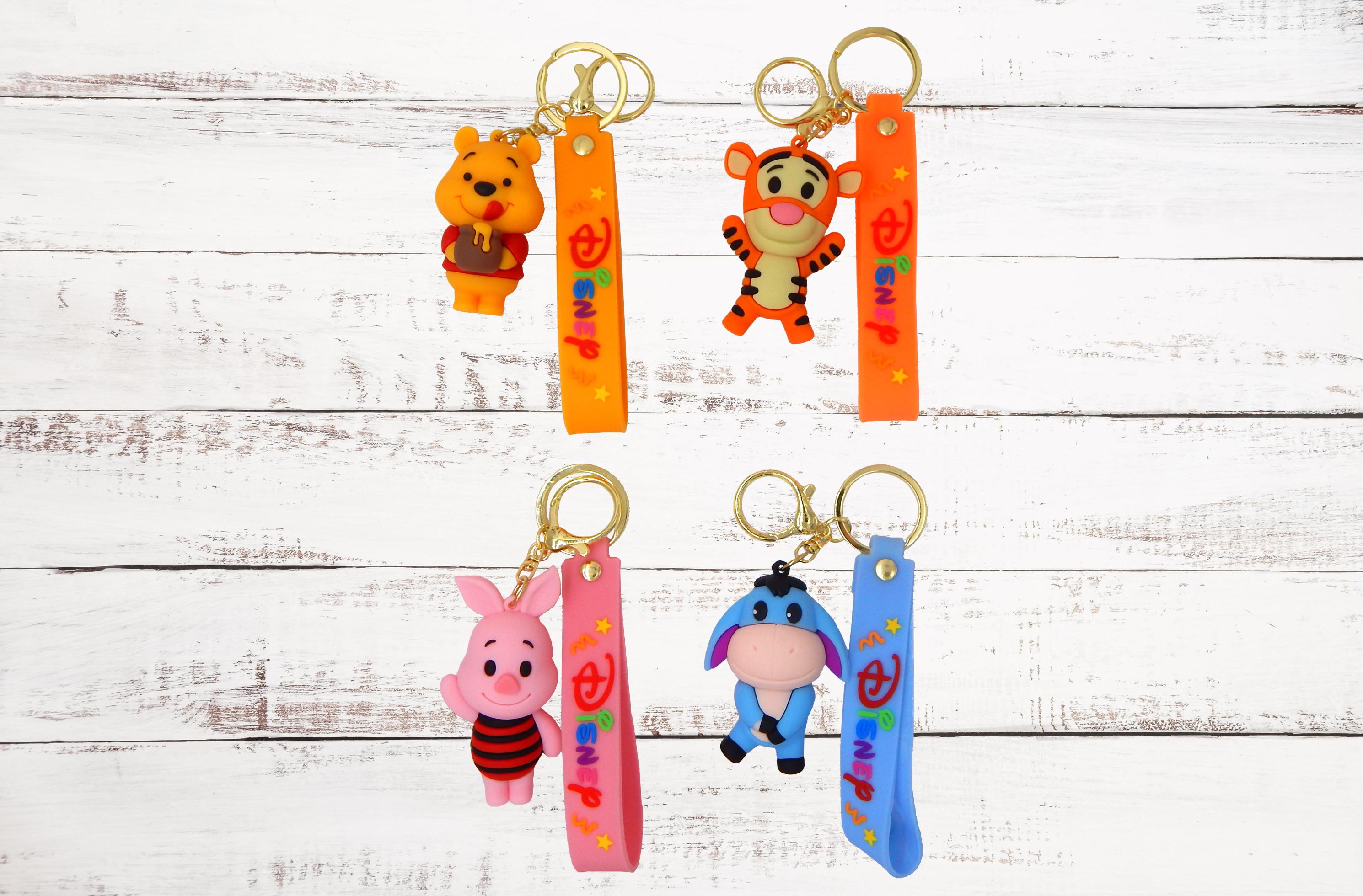 ディズニー プーさんと仲間たち テーマ キーホルダー キャラクター