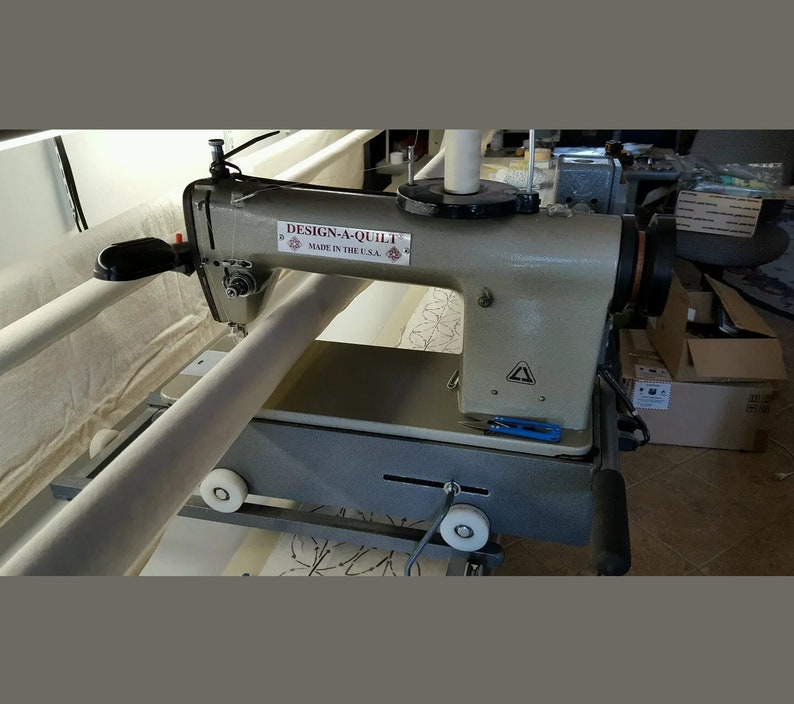 Designaquilt Instructions DAQ 5553 ID 9 Long Arm Quilting Machine