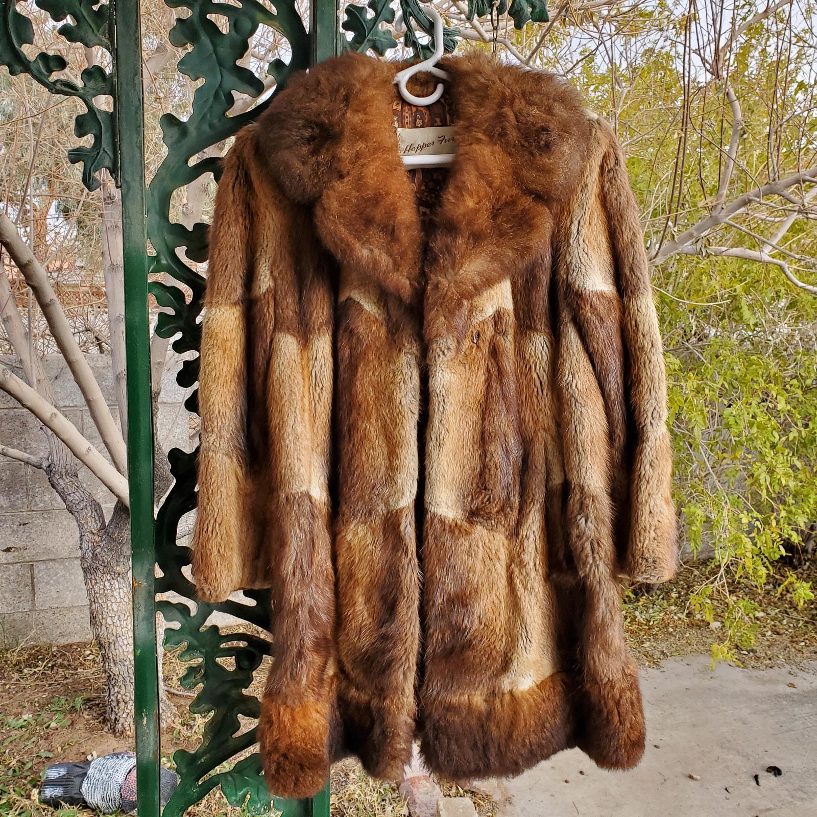 Opossum Fur Coat - Etsy