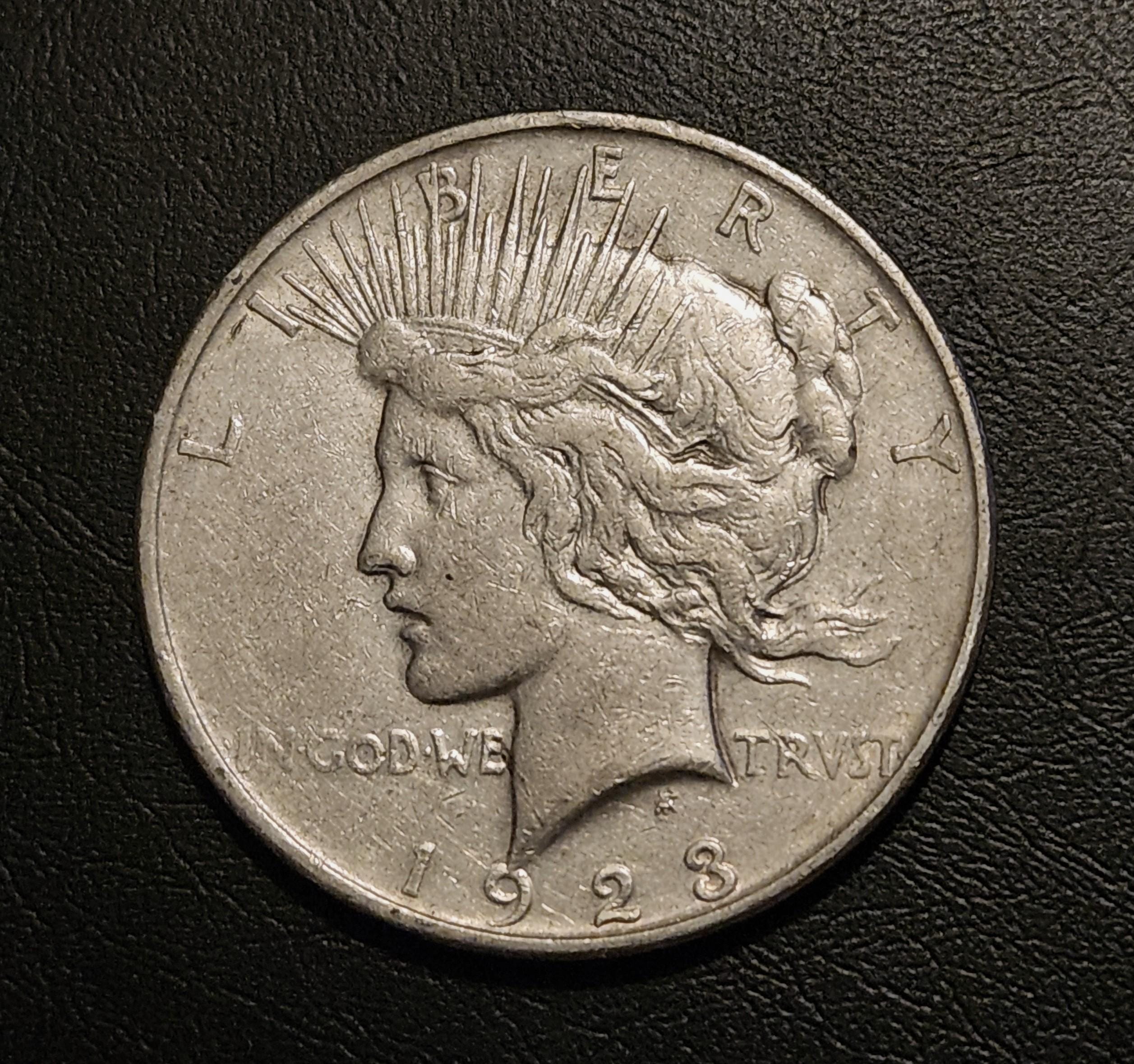 1923 silver dollar - Etsy 日本