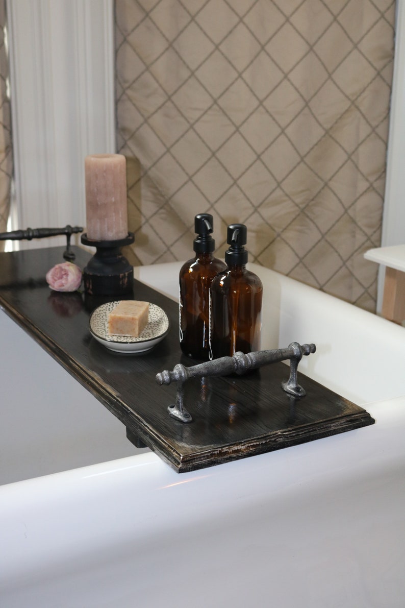 Custom Bathtub Tray Bathroom Caddy Tub Bath Spa Etsy