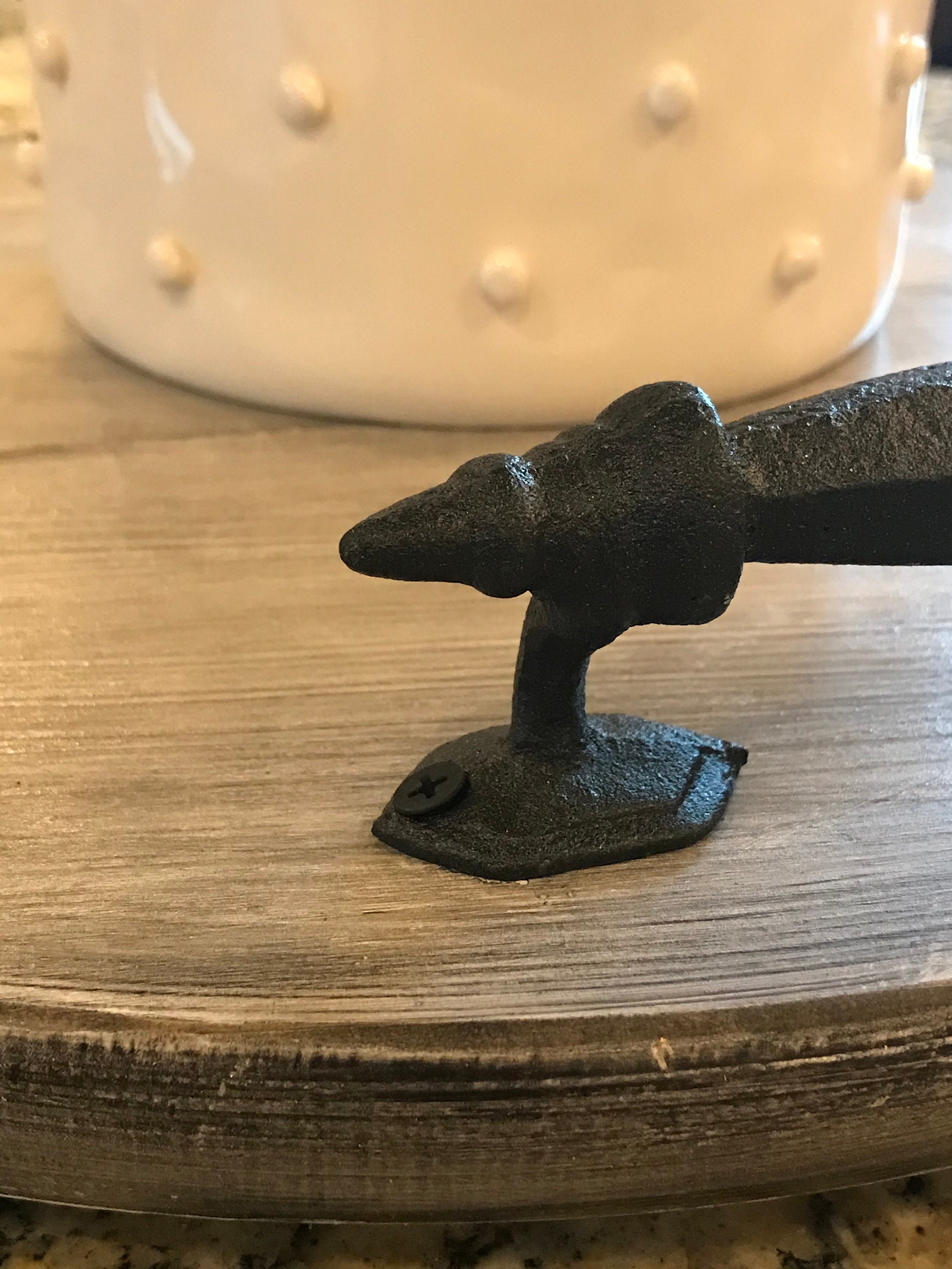 Tray lazy Susan handles wooden aged Etsy