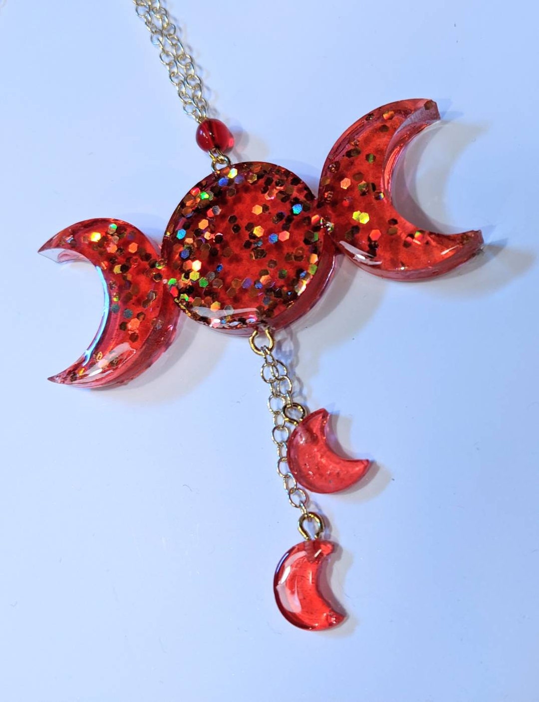★randomoff★ Mercury moon 3layered Necklace ROXX_0061 Authentic Moon Rock Blossom Series Necklace (From Lunar