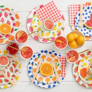 Fruit Punch Small Plates 10 per pack image 2