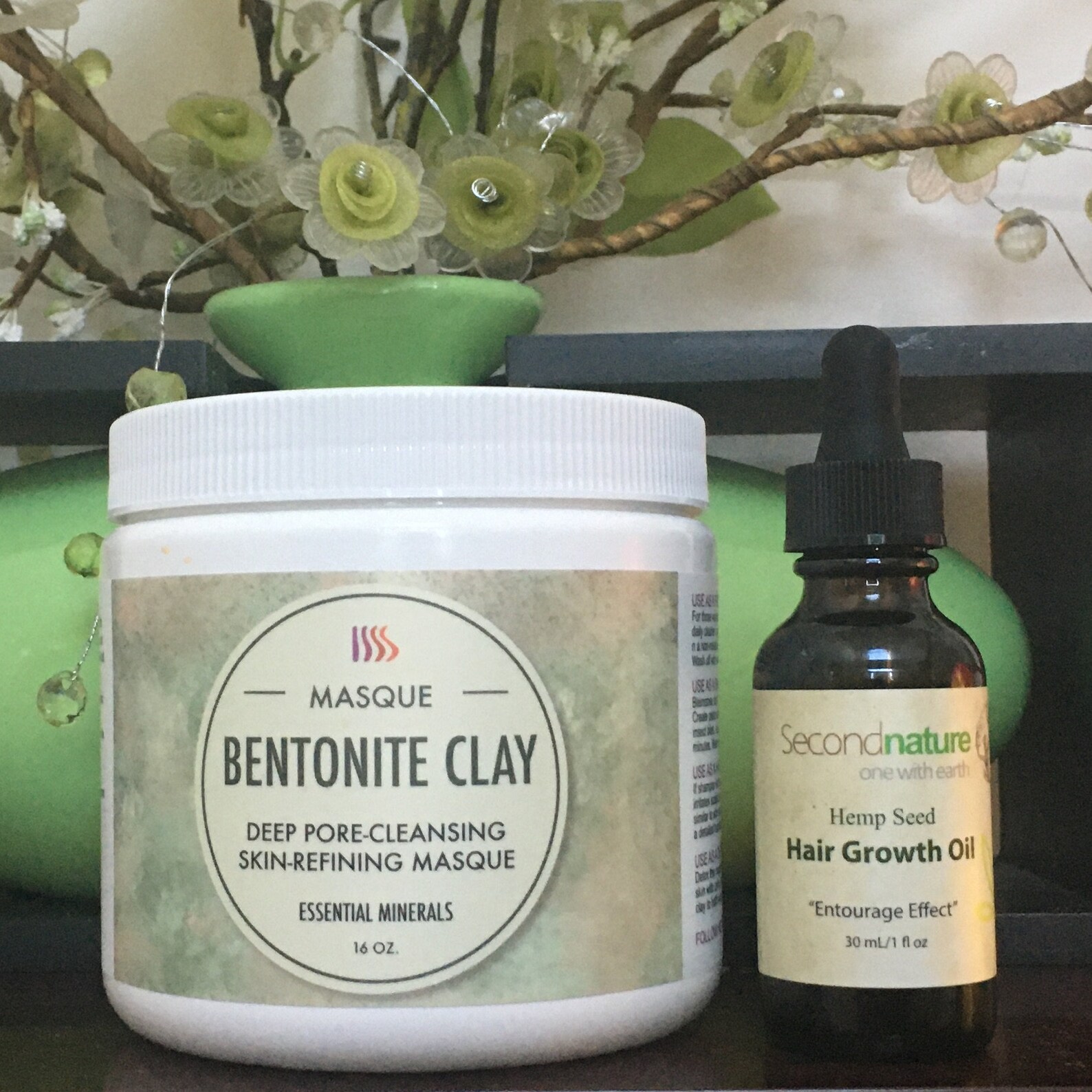 Free Bentonite Clay When You Order Hempseed Hair Growth Oil. Etsy
