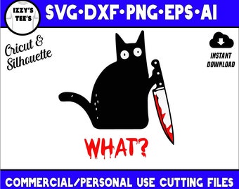 Download Crazy Cat With Knife Svg Killer Cat Svg Funny Cat Svg Etsy Yellowimages Mockups