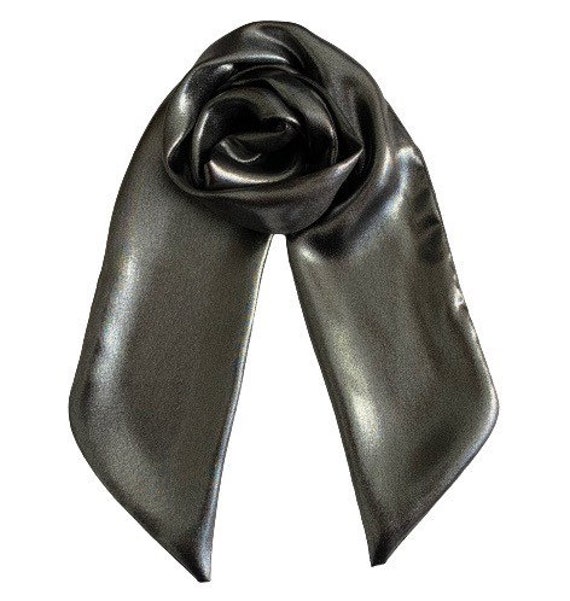 black glitter scarf