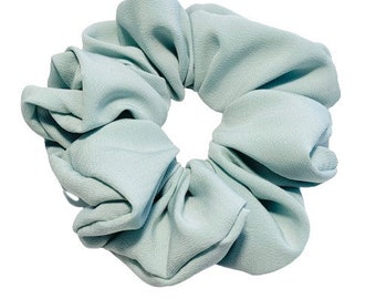 Mint Green Oversized Scrunchie-Large Scrunchie-Messy Bun-Mint Hair Tie-Ponytail-Mint Scrunchie-Big Scrunchie-Green Scrunchie-Sage Scrunchie