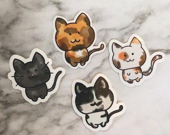 cat stickers, sticker pack