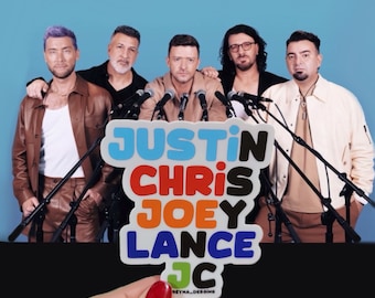 Nsync sticker, Boy Bands