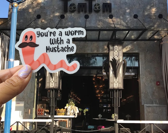 Vanderpump stickers, pumprules, your a worm with a mustache, send it to darrell