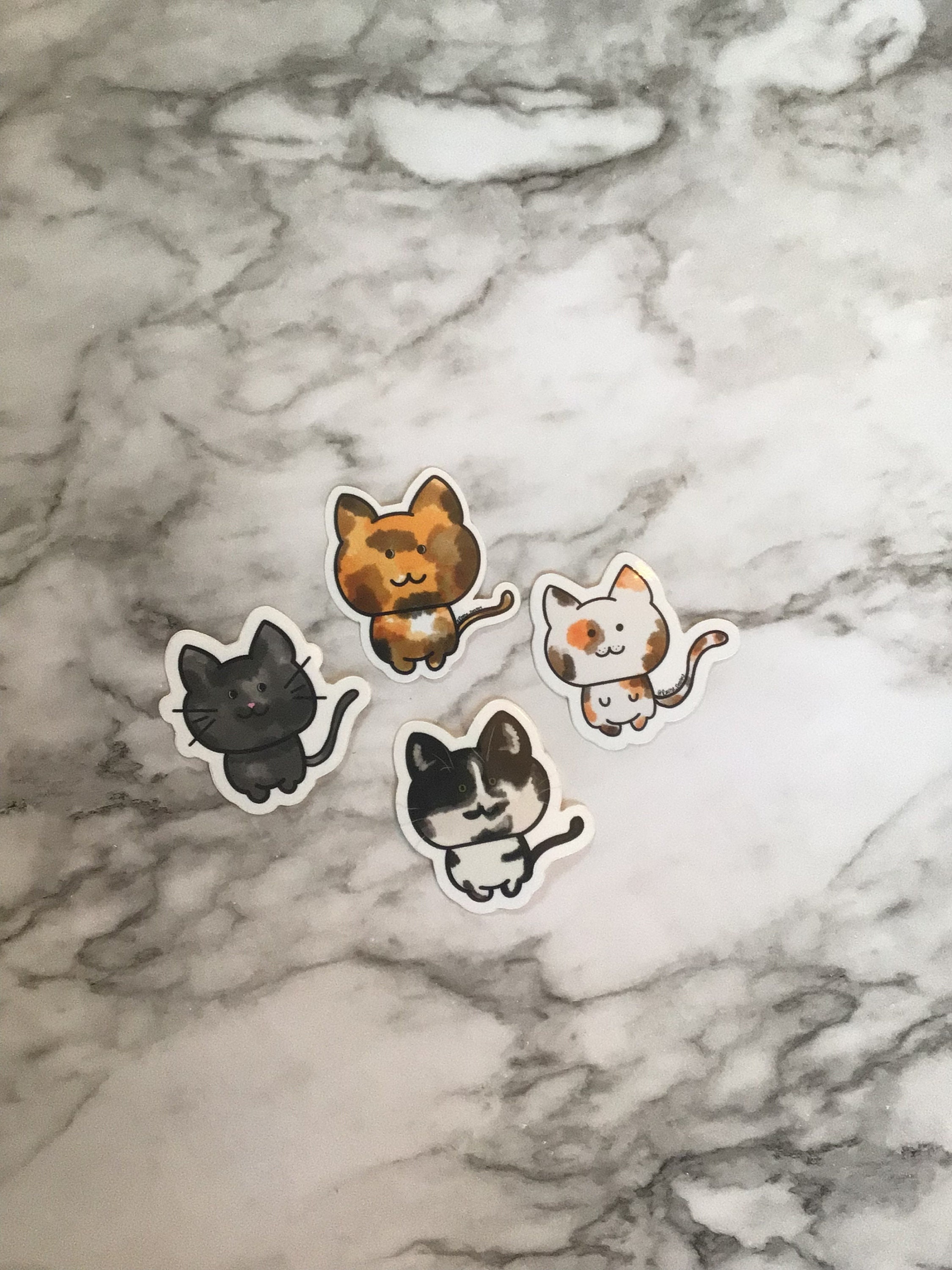 Cat Stickers, Sticker Pack - Etsy