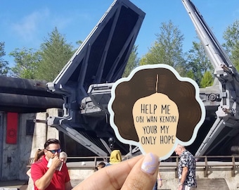 Starwars stickers, Princess Leia,