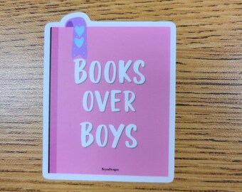 Books over boys book lover