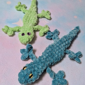 Lizard Plush crochet PDF PATTERN ONLY