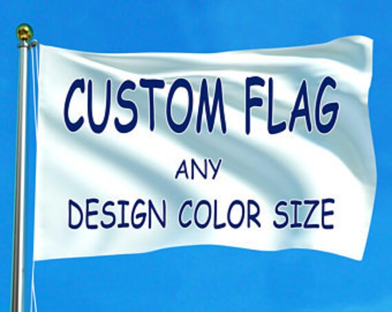 Custom Flag Custom Flags Custom House Divided Flag Etsy